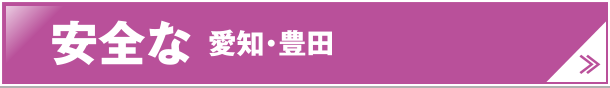 安全な 愛知・豊田